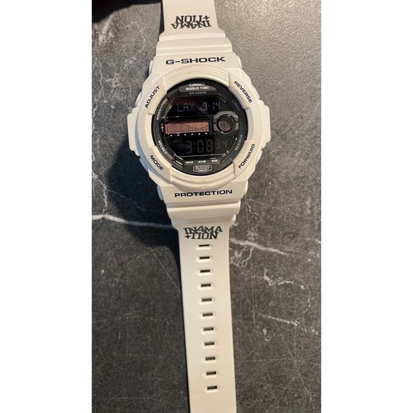 Rare Limited White G-Shock G -Lide IN4MATION COLLAB Model GLX-150X - Picture 4 of 8